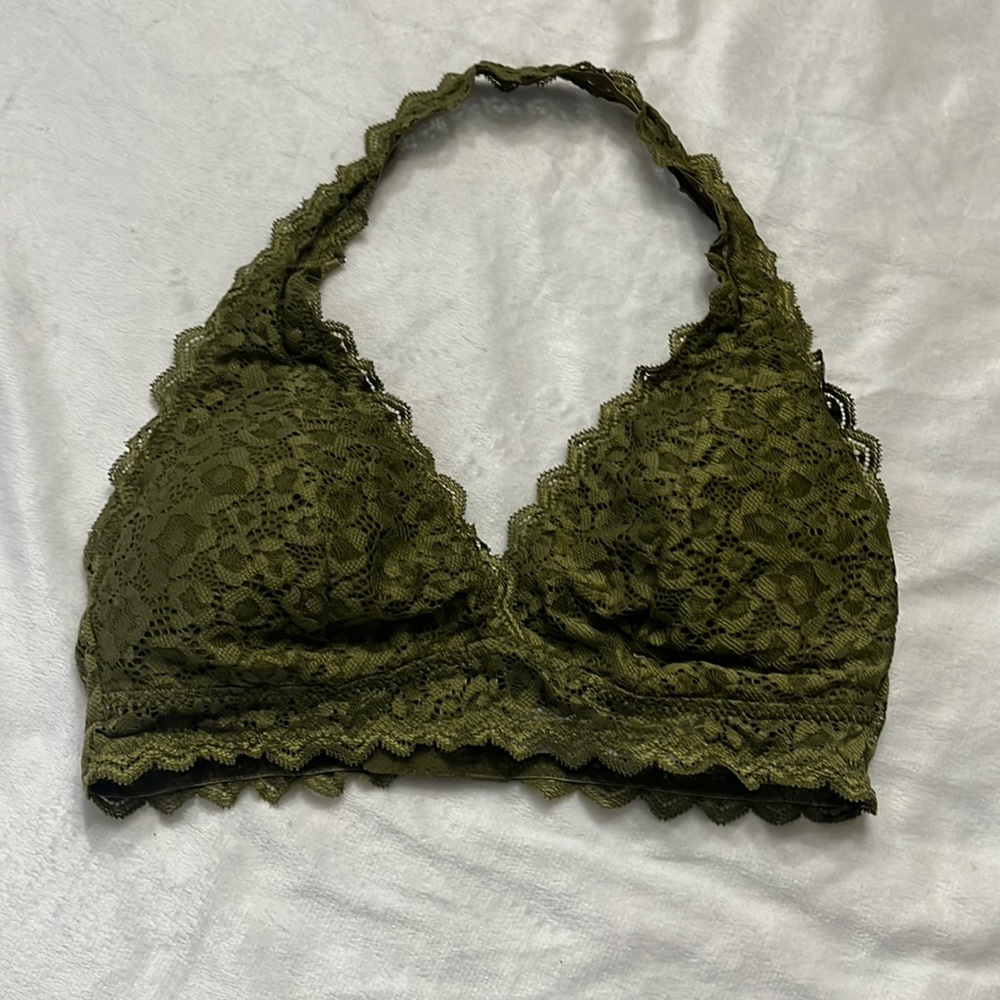 Auden Green Lightly Lined Bralette